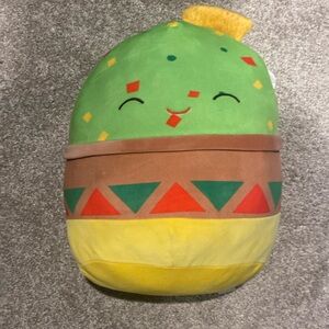 Squishmallow Gideon Guacamole. Size 16”